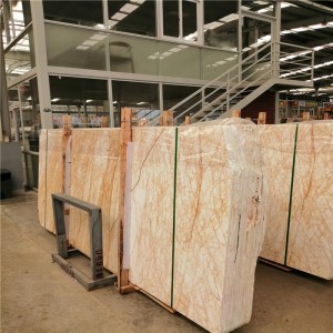 แผ่นหินอ่อนแมงมุมทองคำ