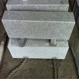 G603 การจัดสวนหินแกรนิต kerbstone ขอบหินแกรนิต