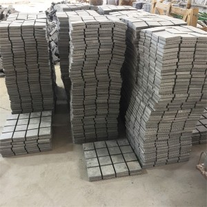 เสร็จสิ้นการทำสับปะรดหินแกรนิต palisade