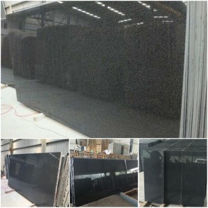 G654 อิมพาลาปาดังแผ่นหินแกรนิตสีดำ