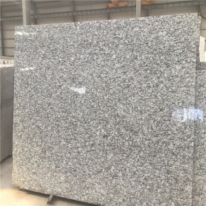 สเปรย์ทะเลคลื่นแผ่นหินแกรนิตสีขาว