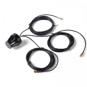 IP67 ใช้กลางแจ้งสกรูเมา GPS Glonass 4G LTE WIFI Combo เสาอากาศหลังคาเมาเสาอากาศรวม