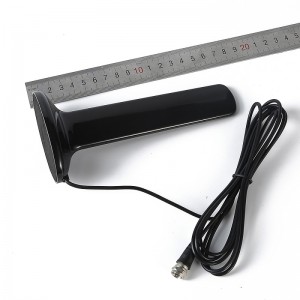 กําไรสูงแบน 4G LTE 9dBi เสาอากาศแม่เหล็กกับฐานแม่เหล็ก CRC9 เชื่อมต่อ RG174 SMA ชาย