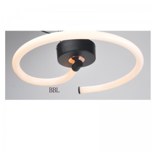 โคมไฟเพดาน LED พร้อมหลอดคริลิค