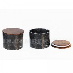 ชุดกระป๋องหินอ่อนสีดำ