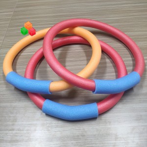 โปรโมชั่นการขายที่ดีที่สุดรอบแข็ง polyethylene โฟมก๋วยเตี๋ยวม้วนขนาดแตกต่างกันสี EPE EVA โฟมสระว่ายน้ำก๋วยเตี๋ยวหลอด