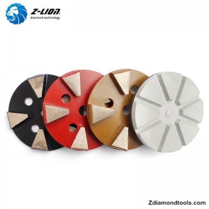 แผ่นขัดเงาแบบเปียก 4 ขั้นตอนสำหรับ Floor ZL-FSP4