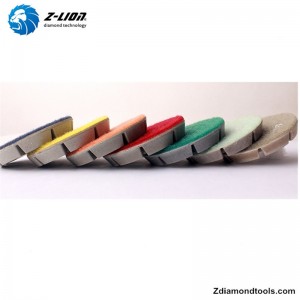 แผ่นขัดเงาคอนกรีต ZL-16KM พร้อมไส้โลหะ