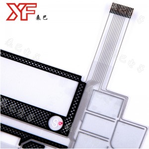 สวิตช์สัมผัสที่ไวต่อการสัมผัสโปร่งใส