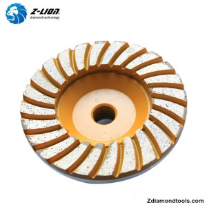 ล้อเพชรคัพ ZL-21 ขนาด 4 นิ้วสำหรับหินเจียรคอนกรีต