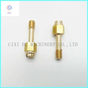 OEM ทองเหลืองเครื่องจักรความแม่นยำ CNC Milling ชิ้นส่วน \/ กลึง CNC
