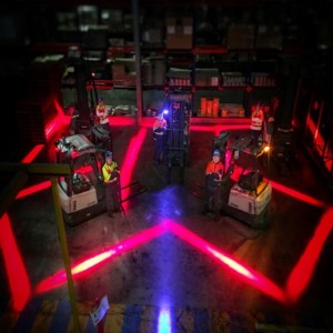 Stacker LED Safety Light สีฟ้า \/ แดง