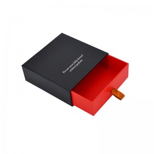 กล่องของขวัญลิ้นชักสองสีแบบคลาสสิคที่กำหนดเอง