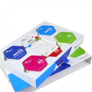 กล่องของขวัญลิ้นชักสร้างสรรค์แบบกำหนดเองพร้อมแสดงรายการบรรจุภัณฑ์พลาสติก