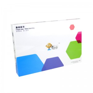 กล่องของขวัญลิ้นชักสร้างสรรค์แบบกำหนดเองพร้อมแสดงรายการบรรจุภัณฑ์พลาสติก