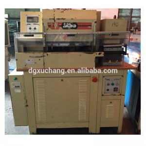 เครื่องเจาะและเครื่องปั๊มอัตโนมัติสำหรับเข็มขัดหนัง Bibo