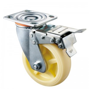 Heavy Duty - ตัวเรือนทำจาก Chrome ชุบด้วย white3 TPE wheel