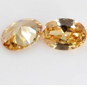 925 เงินสเตอร์ลิง champagnly สังเคราะห์คริสตัลพลอยจี้สร้อยคอผู้หญิง