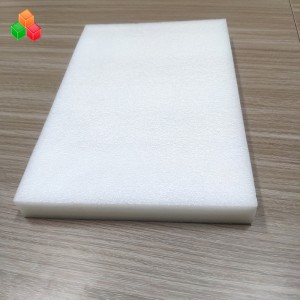 นุ่ม esd สีดำสีขาว epe บรรจุแผ่นโฟมชิ้นส่วนสำหรับเครื่อง \/ อิเล็กทรอนิกส์ขนส่งป้องกันบรรจุ