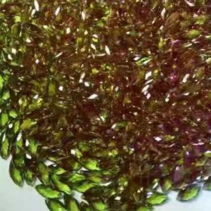 Chameleon รัสเซียหิน chromotropic mossianite แก้ว