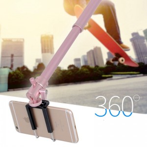 Kingjoy P056S ขาตั้งกล้องแบบพับเก็บได้พร้อมหัวบอลสองปุ่มควบคุม