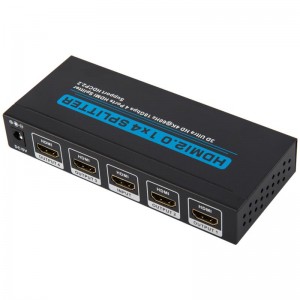 V2.0 HDMI 1x4 Splitter รองรับ 3D Ultra HD 4Kx2K @ 60Hz HDCP2.2