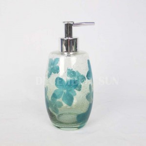 กระจกใสพร้อมชุดอุปกรณ์ห้องน้ำ decaled