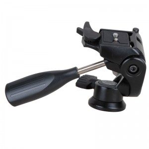 Kingjoy 3-way หัวเอียงแพน, heda เอียงกลางแจ้ง, หัวกล้องเอียง