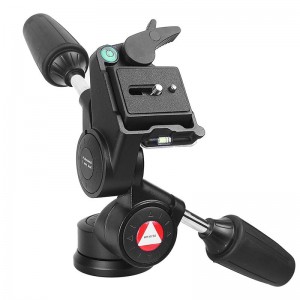 Kingjoy ขาตั้งกล้องวิดีโอระดับมืออาชีพหัวบอลสนับสนุนหนักหัวลูกกล้อง KH-6730