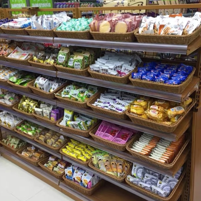 ตะกร้าแสดงซูเปอร์มาร์เก็ต