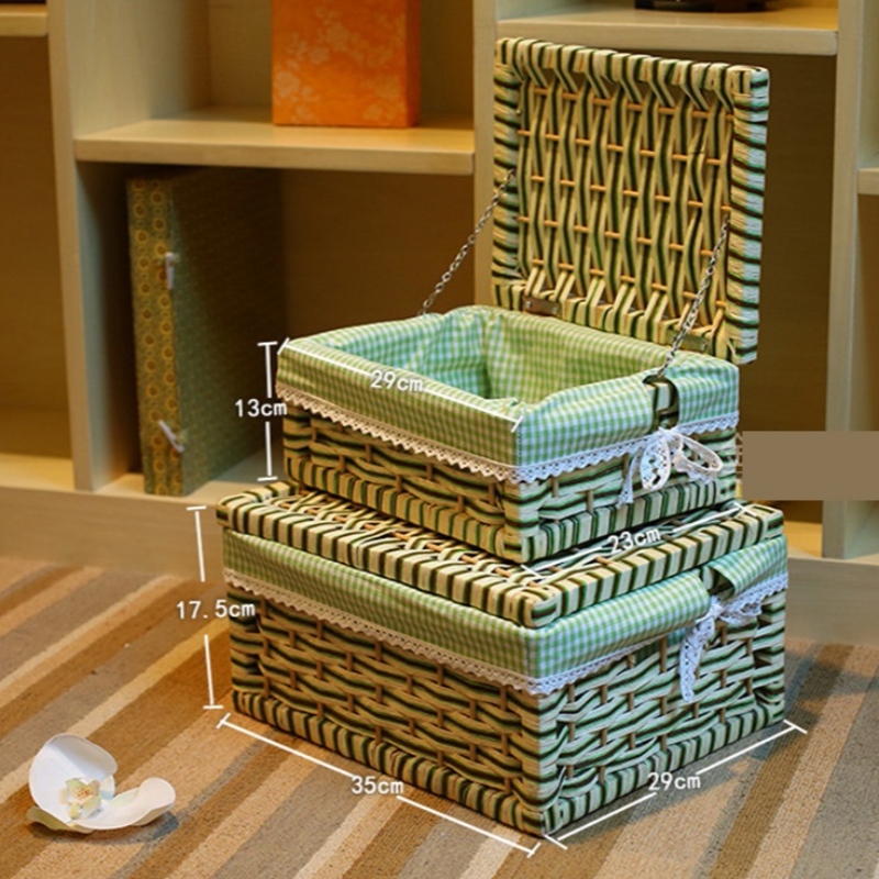 ตะกร้ากระเป๋ากับปกซับใน