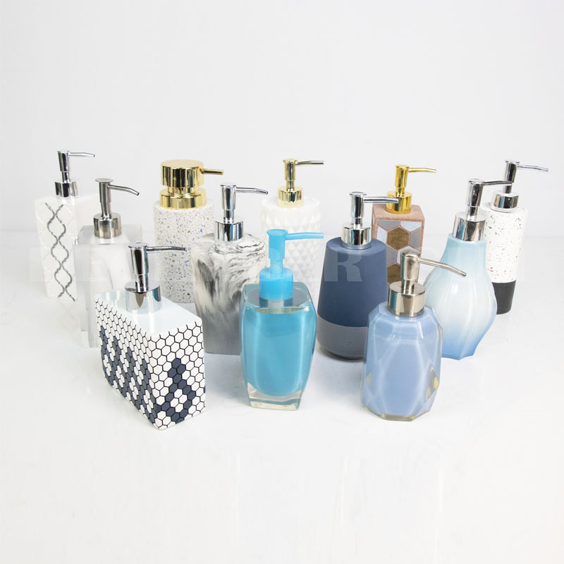 ตู้ทำสบู่สบู่ห้องน้ำเรซินที่ทันสมัย