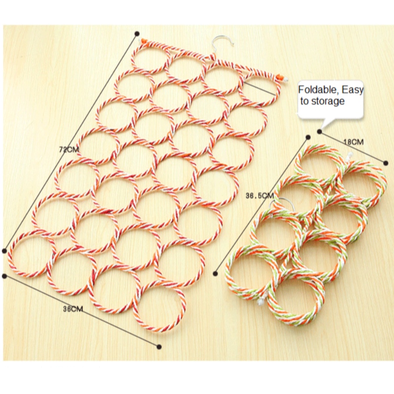 ที่แขวนออแกไนเซอร์ 28 ห่วงผ้าพันคอ