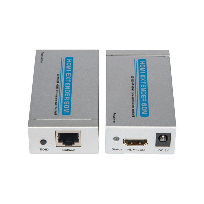 v1.3 HDMI Extender 60M เดียวแกน 5-1-6 สายเคเบิลสนับสนุนเต็มรูปแบบความละเอียดสูง 1080p