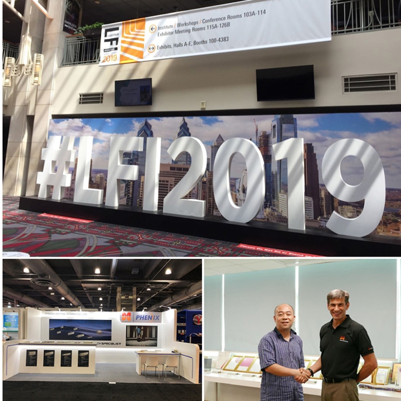 ฟินิกซ์ไลท์จำกัดเปิดตัวอย่างเป็นทางการของแบรนด์ใหม่โดยฟินิกซ์ฟินิกซ์แสงสว่างอินเตอร์เนชั่นแนล 2019 บูธ 5439 ไมค์หวงฟินิกซ์แส...