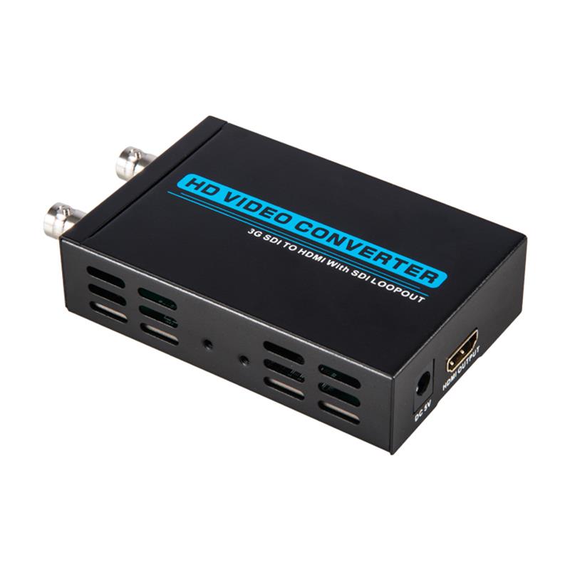 SD / HD / 3G SDI เป็น HDMI พร้อม SDI Loop out Converter 1080P