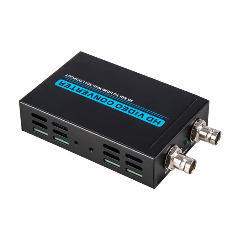 SD / HD / 3G SDI เป็น HDMI พร้อม SDI Loop out Converter 1080P