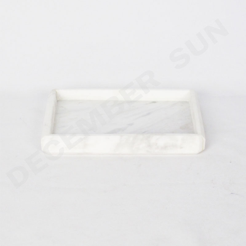 ชุดถาดหินอ่อนสีขาว