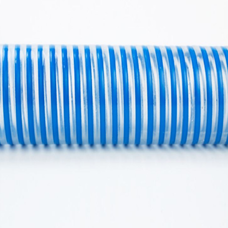 ขายร้อนสีสันแรงดันสูง PVC ท่อลูกฟูกดูด Helix ทำในประเทศจีน