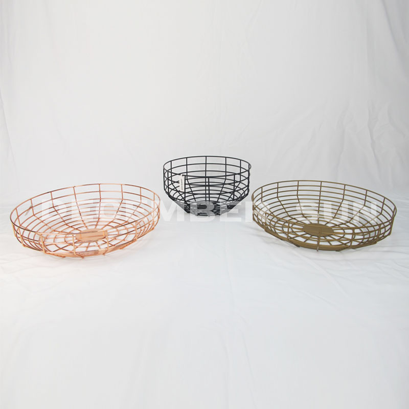 ตะกร้าผลไม้ทรงกลม