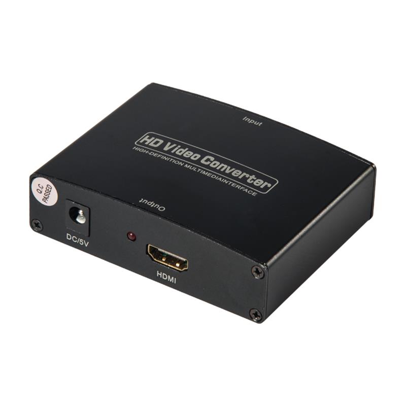 YPbPr + R / L AUDIO เป็นตัวแปลง HDMI 1080p