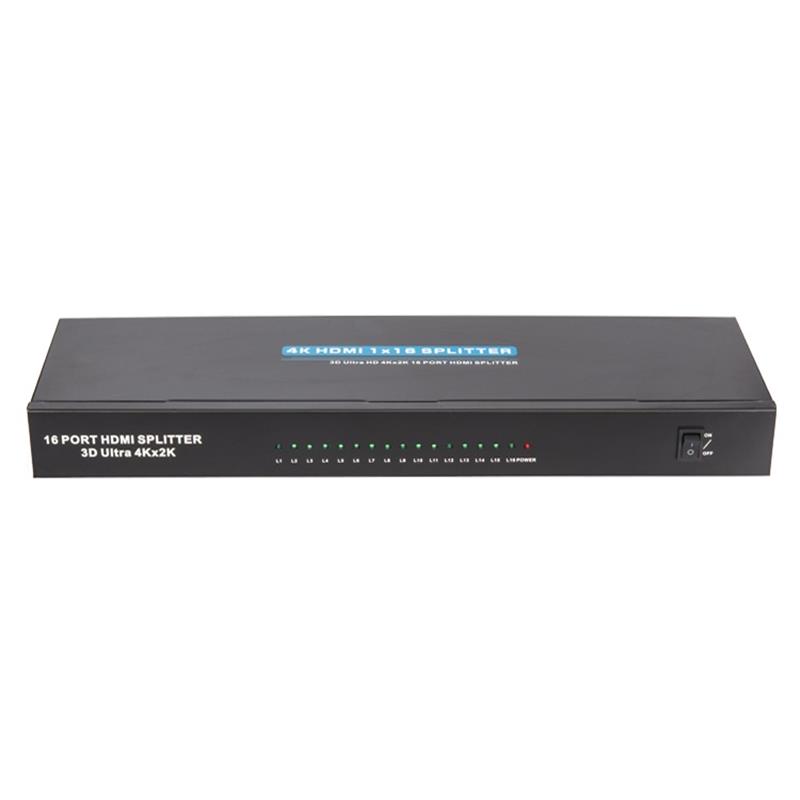 4K 16 Ports HDMI 1x16 Splitter รองรับ 3D Ultra HD 4Kx2K / 30Hz