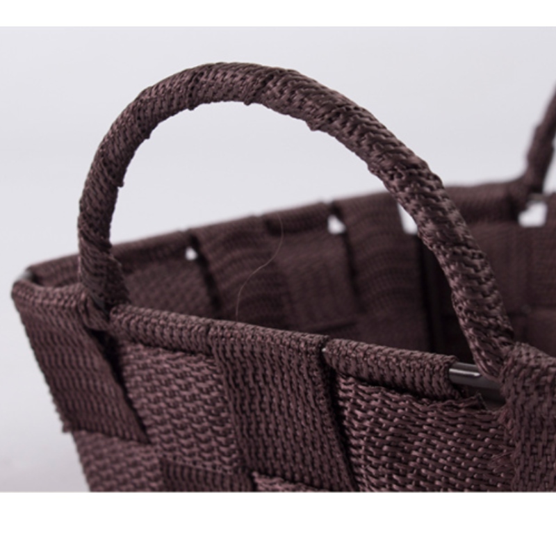 ตะกร้าผ้าทอมือโพรพิลีน