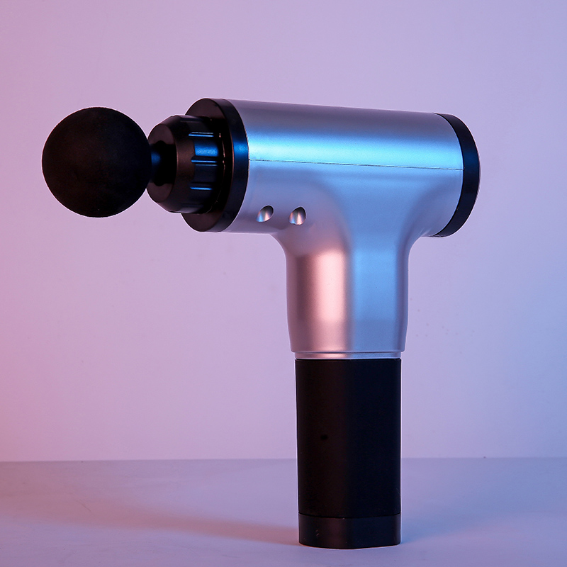 12 โวลต์กล้ามเนื้อผ่อนคลายนวดนวดปืนมือถือสั่นสะเทือนนวดพังผืดปืน