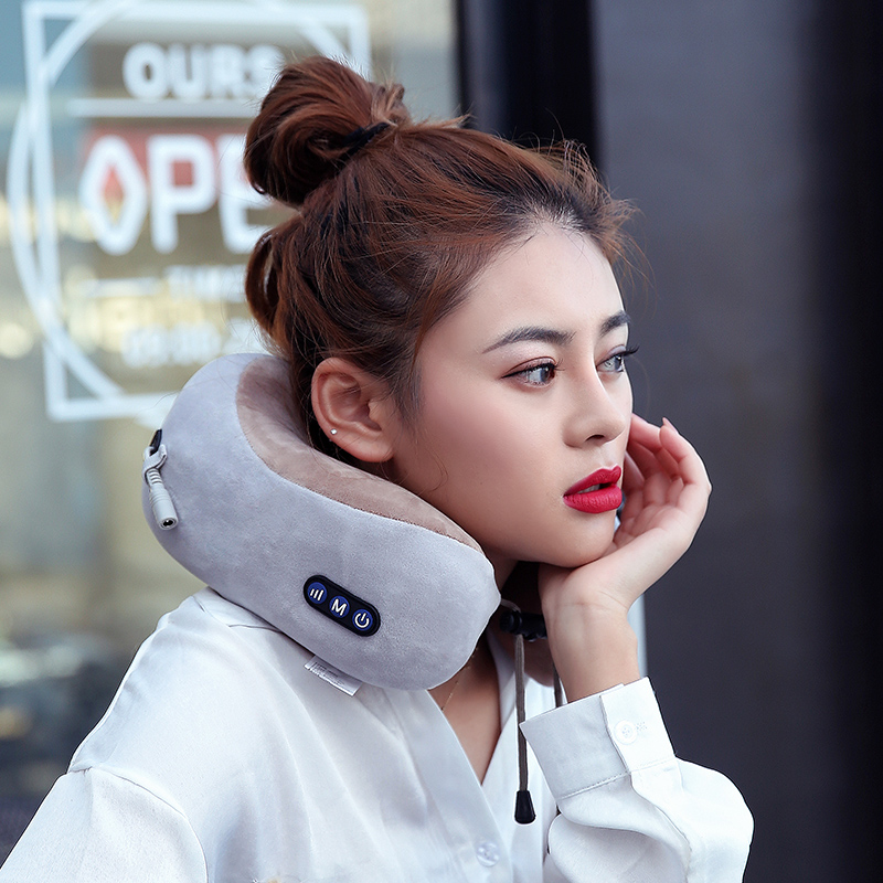 หมอนนวดคอรูปตัวยูโฟมเมโมรี่คอหมอนนวดคอหมอนนวดคอ