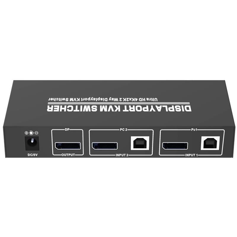 Displayport KVM 2x1 Switcher รองรับ 3D Ultra HD 4Kx2K @ 60Hz