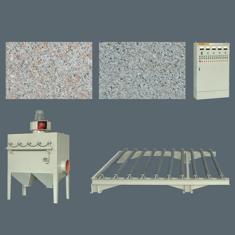 psl-1000 ลิ้นจี่พื้นผิวเครื่องพ่นทราย