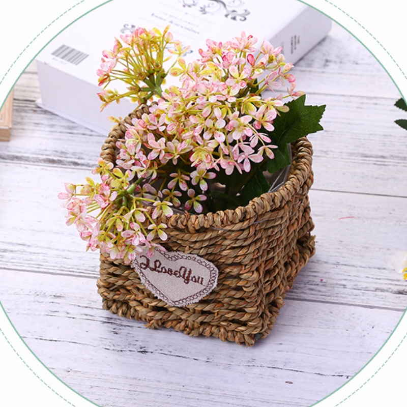 กระเช้าดอกไม้ตกแต่งบ้าน