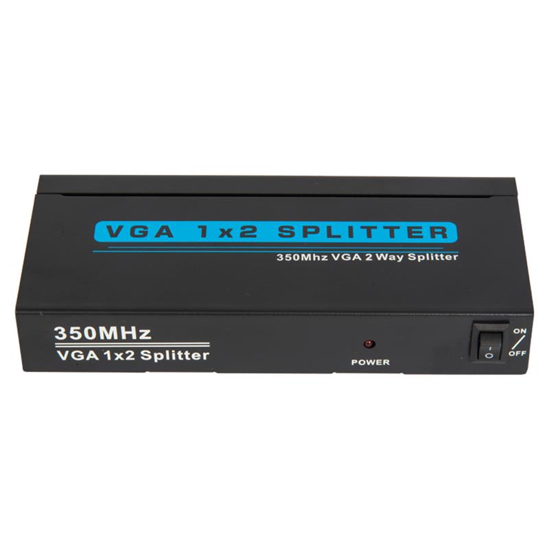 350MHz 2 Way VGA 1x2 Splitter รองรับ 1080p