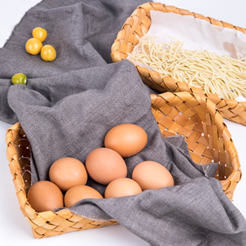 ถาดถักไม้